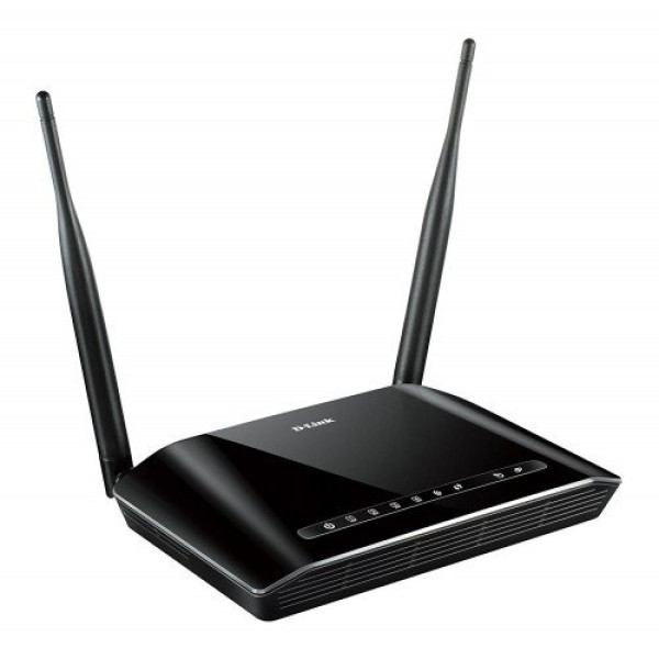 D-Link DSL-2750U Wireless N300 ADSL2 4-Port Router for enhanced internet connectivity in Jashore